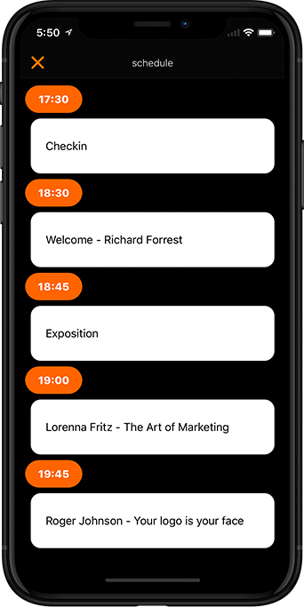 Slider MITBIS Event Schedule